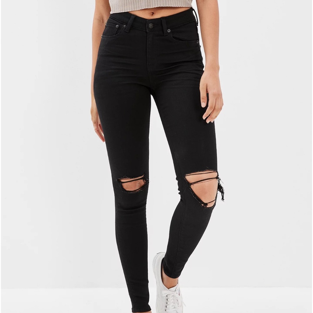 Black American eagle Jeans
